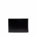 Alexander McQueen graffiti-logo leather wallet - Black