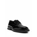 Alexander McQueen lace-up leather Derby shoes - Black