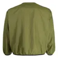 Carhartt WIP logo-patch V-neck bomber jacket - Green
