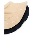Kenzo reversible logo-print buckle hat - Neutrals