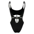 Agent Provocateur Storme cut-out-detailed swimsuit - Black