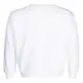 Karl Lagerfeld logo-print cotton sweatshirt - White