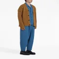 Marni Tropical pleated wool trousers - Blue