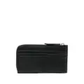Tommy Hilfiger logo-plaque faux-leather wallet - Black