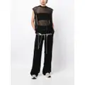 Rick Owens X Champion logo-embroidered track trousers - Black