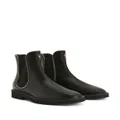 Giuseppe Zanotti zipper-lined leather boots - Black