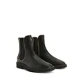 Giuseppe Zanotti zipper-lined leather boots - Black