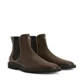 Giuseppe Zanotti zipper-lined leather boots - Brown