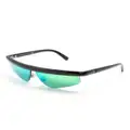 Moncler Eyewear Orizion geometric-frame sunglasses - Black