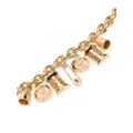 Moschino charm-detail chain bracelet - Gold