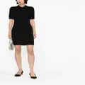Moschino short-sleeve mini dress - Black