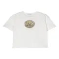 Dolce & Gabbana Kids logo-print cotton T-shirt - White