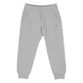 Moncler Enfant logo-patch cotton track pants - Grey