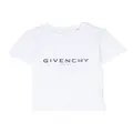 Givenchy Kids logo-print organic cotton T-shirt - White
