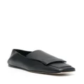 Sergio Rossi SR1 nappa-leather loafers - Black