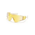 Balmain Eyewear Fleche oversized-frame sunglasses - Yellow