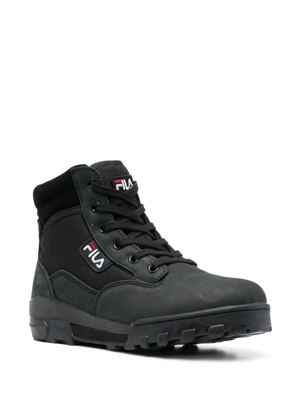 Fila Grunge lace-up ankle boots - Black