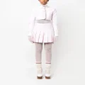 Thom Browne pleated cotton miniskirt - Pink
