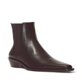 Proenza Schouler Bronco leather Chelsea Boots - Black