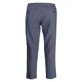 Michael Kors cotton-linen blend pintuck trousers - Blue