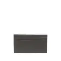 Dolce & Gabbana logo-plaque leather cardholder - Grey