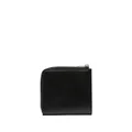 Jil Sander logo-stamp leather wallet - Black
