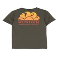 Sundek logo-print cotton T-shirt - Green