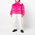 Moncler Daos chenille puffer jacket - Pink