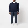 Paul Smith V-neck merino wool jumper - Blue
