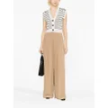Theory high-waisted palazzo trousers - Neutrals