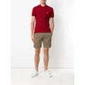 Lacoste logo patch polo shirt - Red