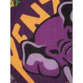 Kenzo floral-print logo scarf - Purple