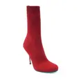 Alexander McQueen Knit 90mm boots - Red