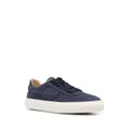 Tod's grained leather low-top sneakers - Blue