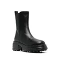 Tod's Gomma 84k leather boots - Black
