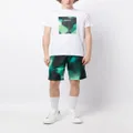 Karl Lagerfeld ombré-effect swim shorts - Green