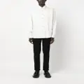 Karl Lagerfeld floral-print long-sleeve shirt - White