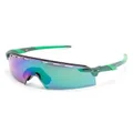Oakley Encoder Strike shield-frame sunglasses - Green