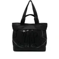 Moncler Cut logo-print tote bag - Black