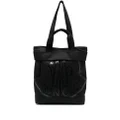 Moncler Cut logo-print tote bag - Black
