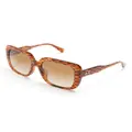 Michael Kors Mallorca square-frame sunglasses - Brown