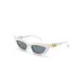Valentino Eyewear VLogo cat-eye sunglasses - White
