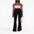 Dsquared2 chain-embellished flared trousers - Black