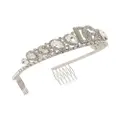 Dolce & Gabbana crystal-embellished tiara headband - Silver