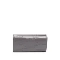 Balenciaga BB Monogram debossed leather wallet - Grey