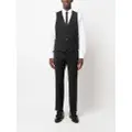 BOSS adjustable cotton-blend waistcoat - Black