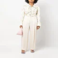 Vince high-waisted tailored trousers - Neutrals