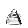 Moncler logo-patch zip-fastening backpack - Silver