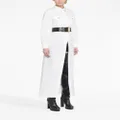 Alexander McQueen long-length cotton shirt - White