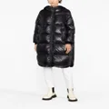 Herno hooded puffer coat - Black